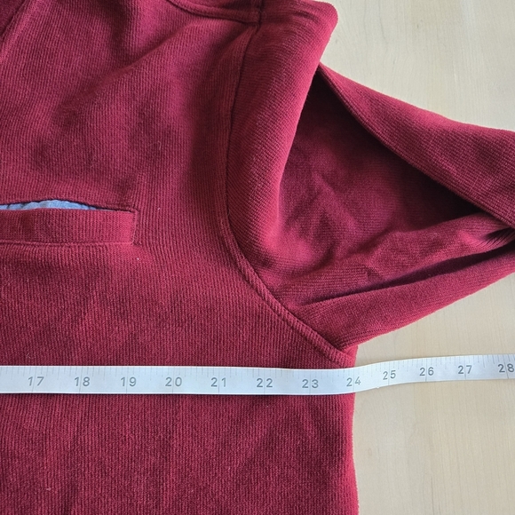 Tommy Hilfiger Raspberry Red Collar Sweater - Picture 10 of 13